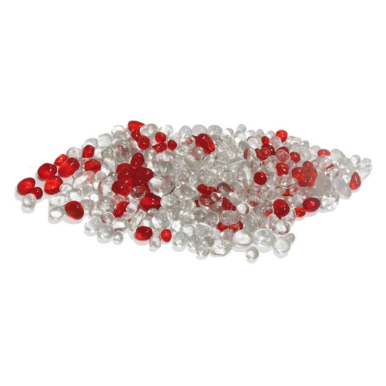 CRYSTAL SAND WHITE/RED 400g