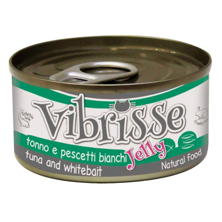 VIBRISSE CAT JELLY TUNA W/WHITEBAIT 70 g