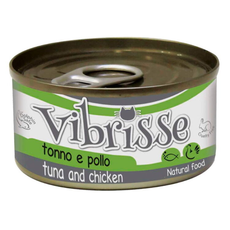 VIBRISSE CAT TUNA AND CHICKEN 70 g