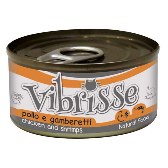VIBRISSE CAT CHICKEN W/SHRIMPS 70 gr.