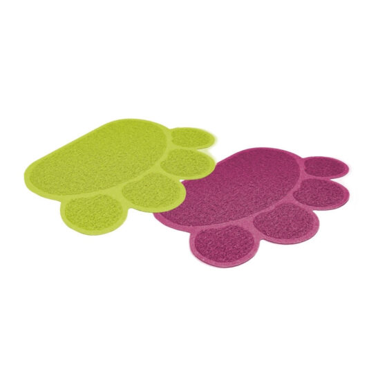 OUTSIDE PAW MAT FOR TOILETTE 40x30cm MIX.COL.