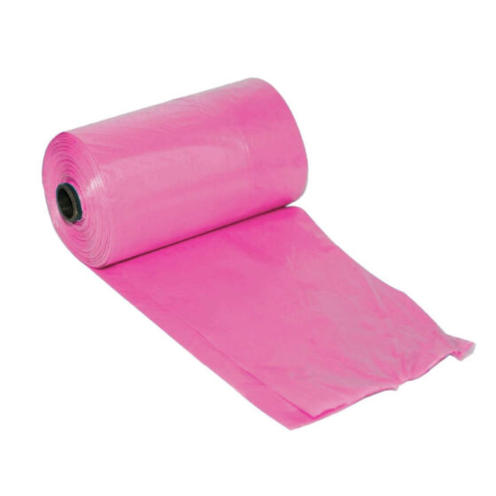 DOG WASTE BAGS PINK 3X20