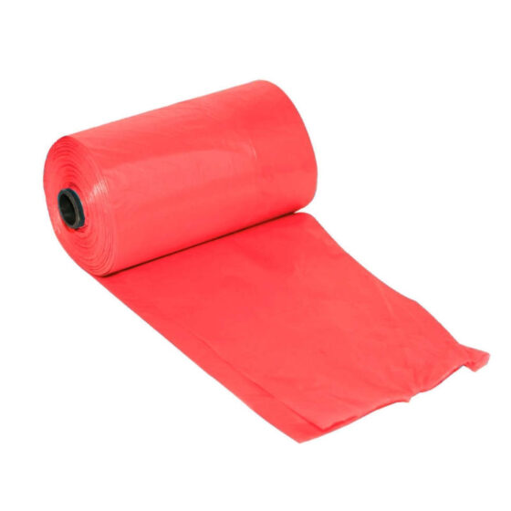 DOG WASTE BAGS RED 3X20