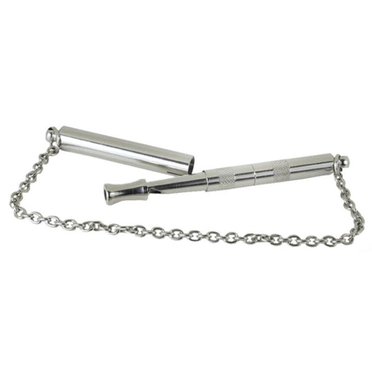 ULTRASOUND WHISTLE WITH CHAIN 105 mm