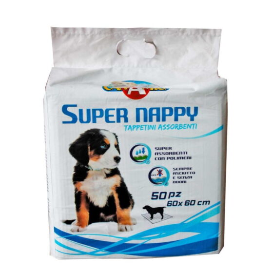 DOG ABSORBENT SUPER NAPPY 60X90 50pcs
