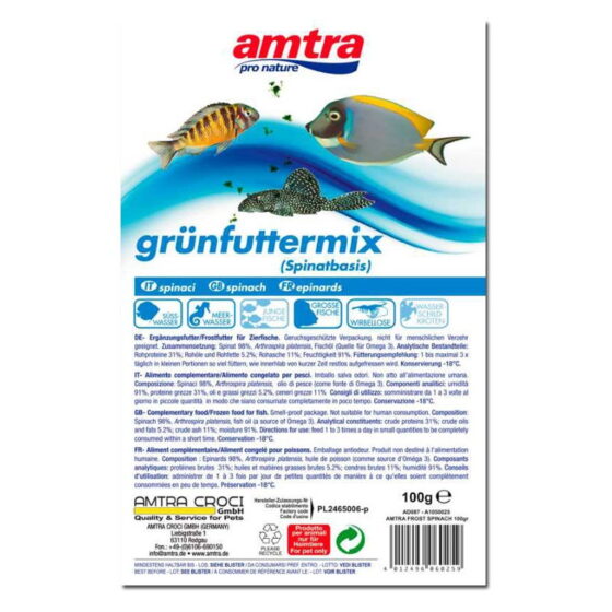 AMTRA FROST BLISTER SPINACH 100GR