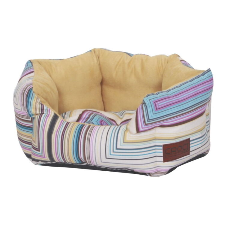 OVAL PET BED MODERN LINES 50x40x17 cm