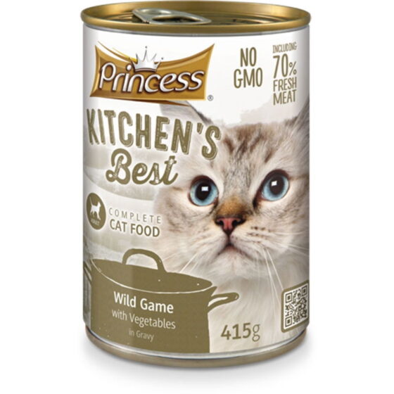 PRINCE KITCHENS CAT 415gr WILD GAME AND VEGETABLES