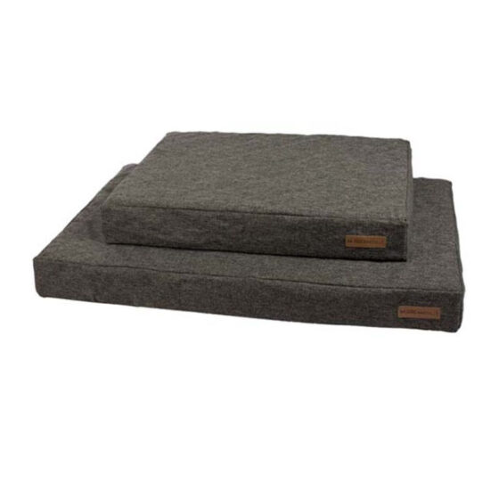OLERON Mat Cushion Dark grey - S: 80 x 60 x 12 cm