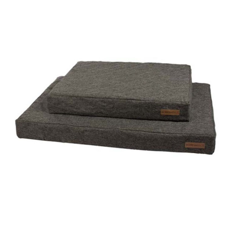 OLERON Mat Cushion Dark gray - S: 80 x 60 x 12 cm