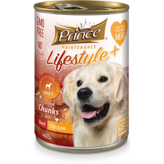 LIFESTYLE 2 COLORS DOG 405gr beef chicken