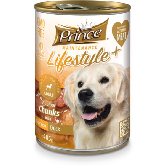 LIFESTYLE 2 COLORS DOG 405gr chicken,duck
