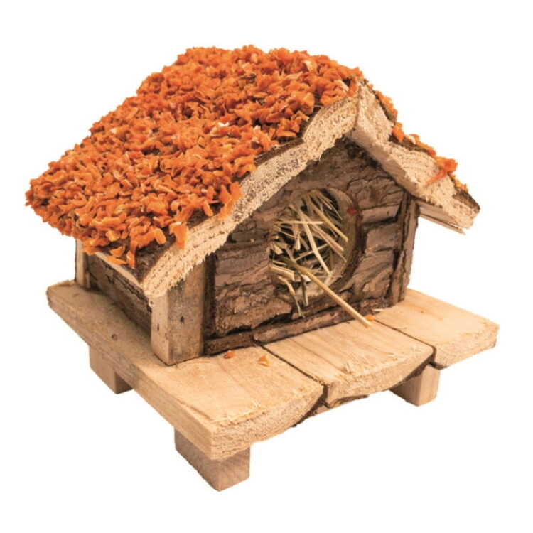 CROCI CROP & CROK HOUSE WITH CARROT AND HAY 14 x 12 x 13 cm