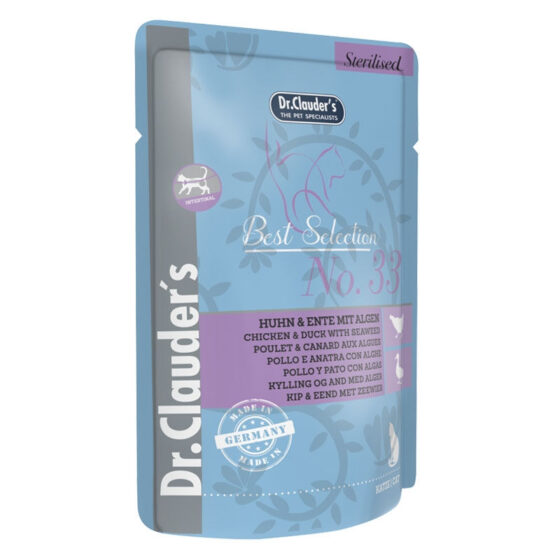 DR.CL-BEST SELECT.STERILISED NO 33 CHICKEN & DUCK WITH SEAWEED