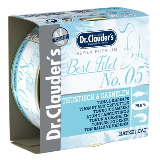 Dr.Clauders Best Filet No 5 Tuna & Prawns