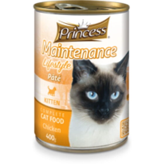 PRINCESS PATE CAT KITTEN CHICKEN 400GR