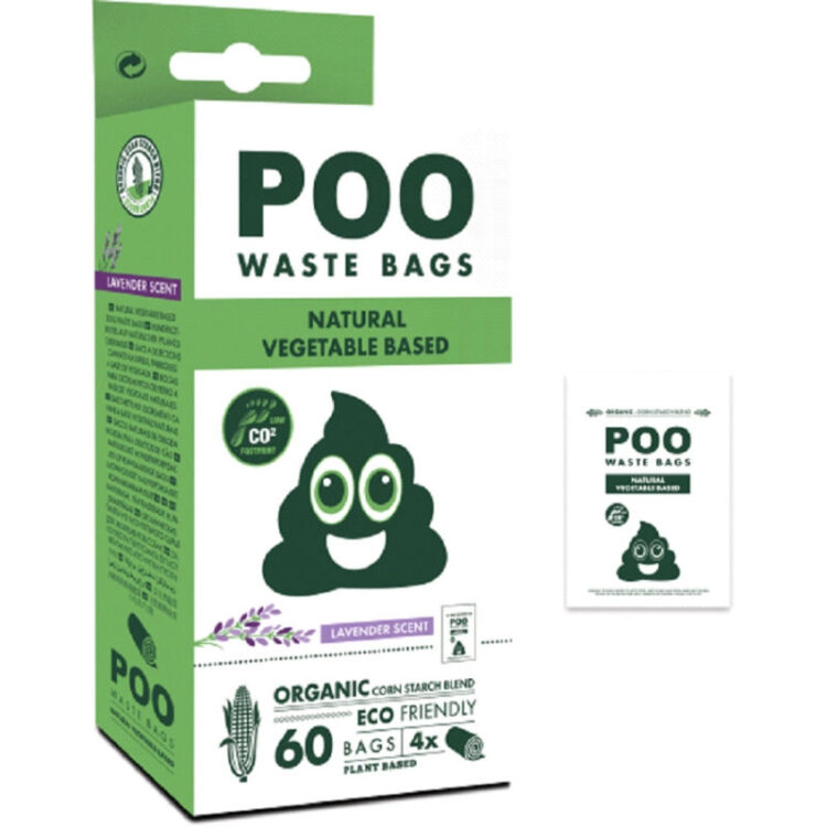 MPETS HYGIENE BAGs Poo Lavender Scented (60 bags)