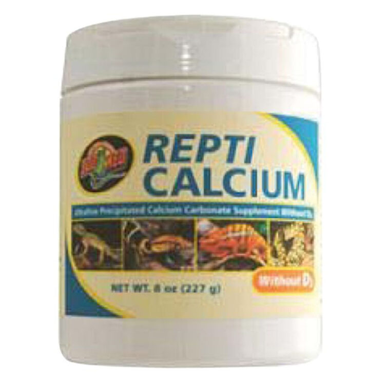 REPTI CALCIUM WITHOUT D3 - 3OZ / 85GR.