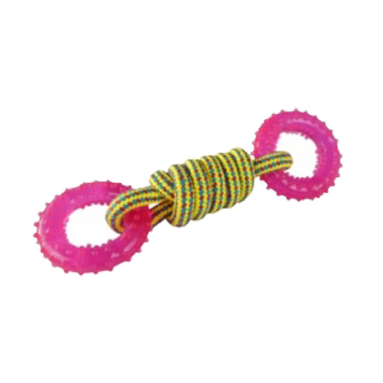 ROPE WITH 2 RINGS 23 cm, 140-150 g